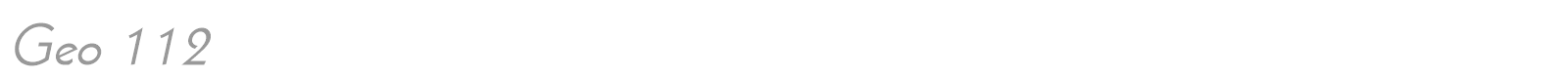Geo 112 Extended font preview